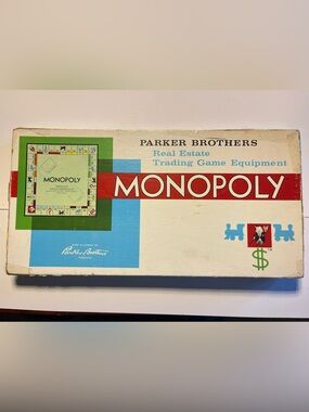 Parker Brothers |  1961 Monopoly Set